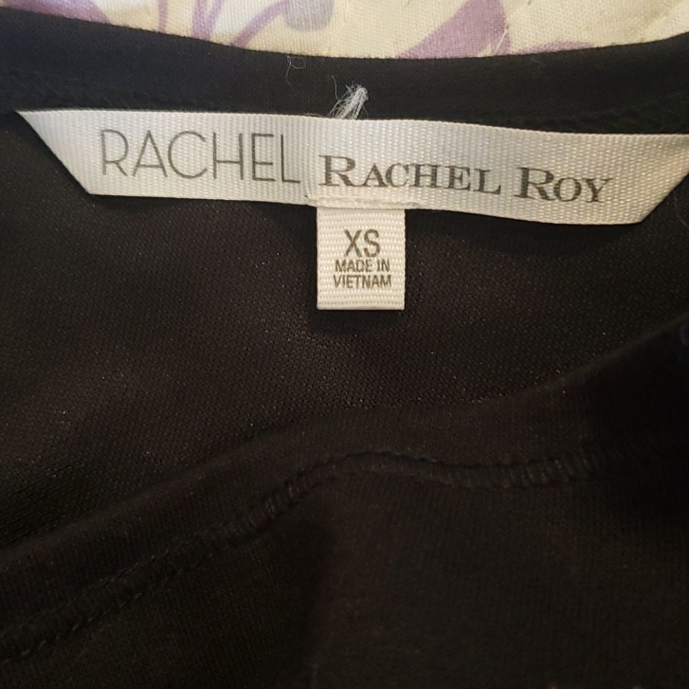 RACHEL Rachel Roy Dress, Sleeveless Boatneck Fring - Picture 7 of 7